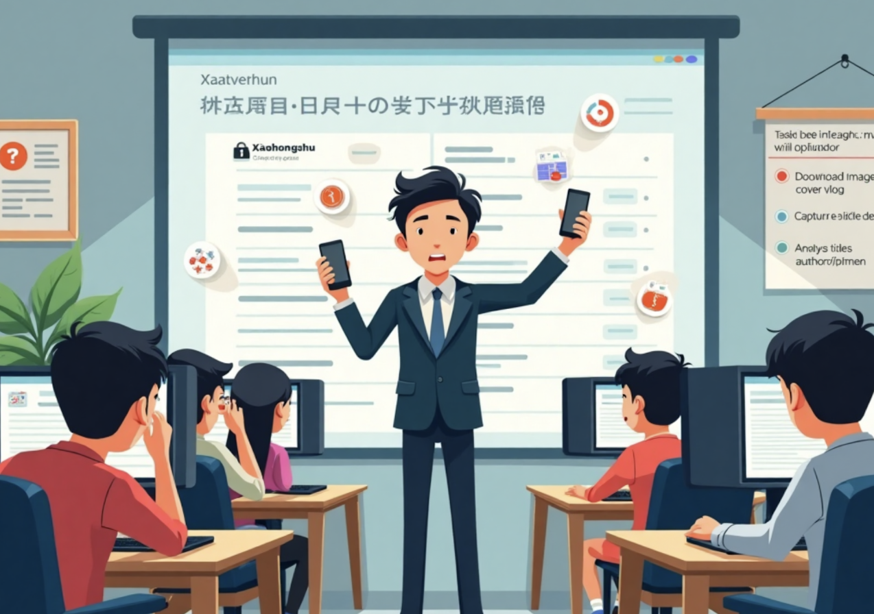 小红书视频图文提取：采集+CV的实战手记