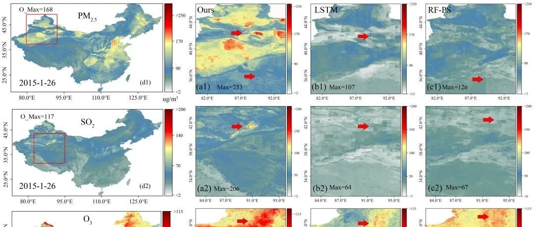 期待各位引用：PM2.5、SO2和臭氧的1km分辨率数据集