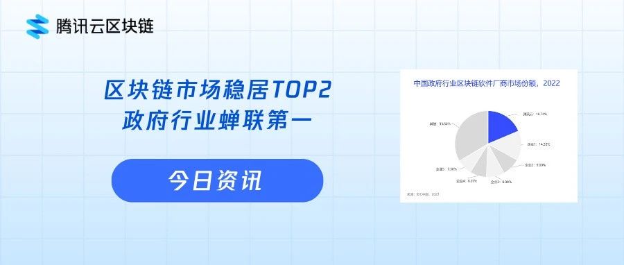 2022中国区块链BaaS市场，腾讯云稳居TOP2，政府行业蝉联第一