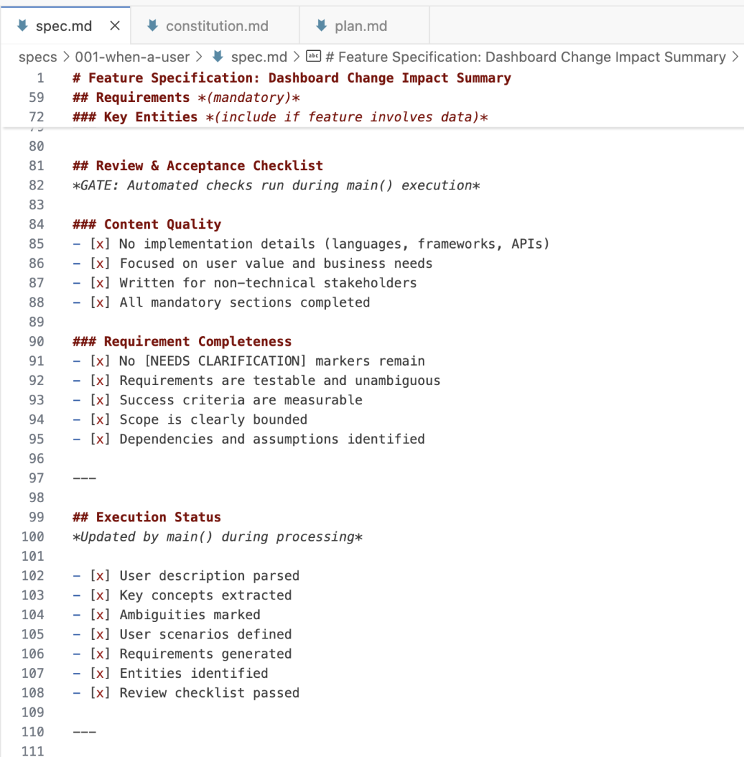 Spec-kit Spec Example