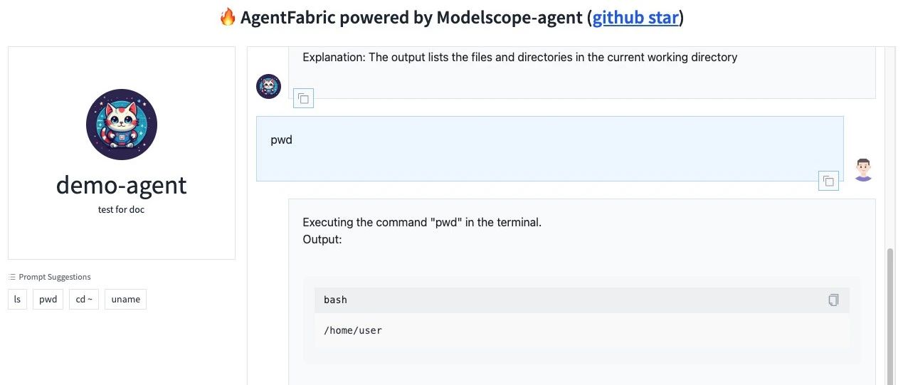 无外网环境部署 AgentFabric 及使用 AgentFabric 构建的 Agent