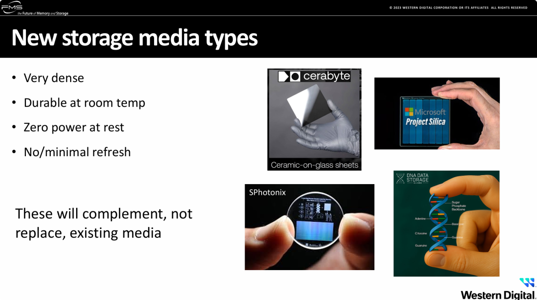 新型存储介质的基本特征
