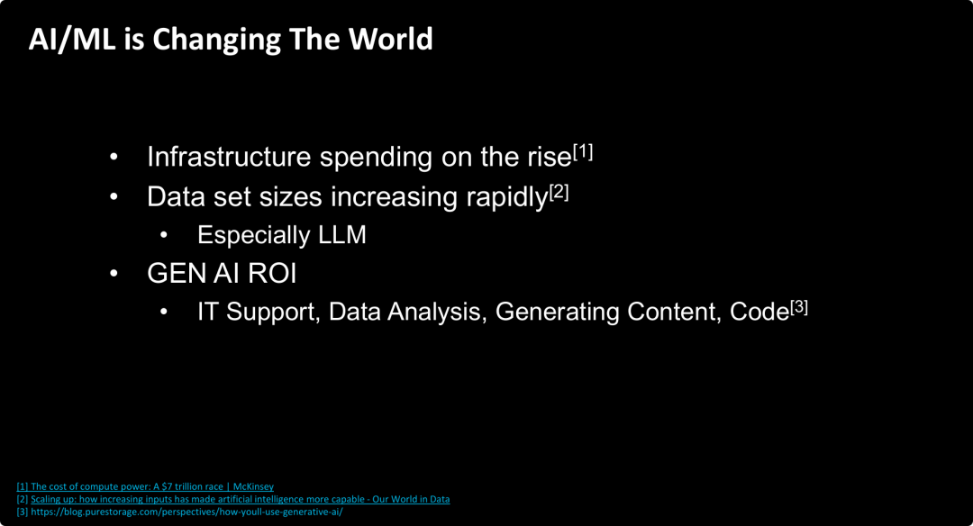 人工智能/机器学习正在改变世界