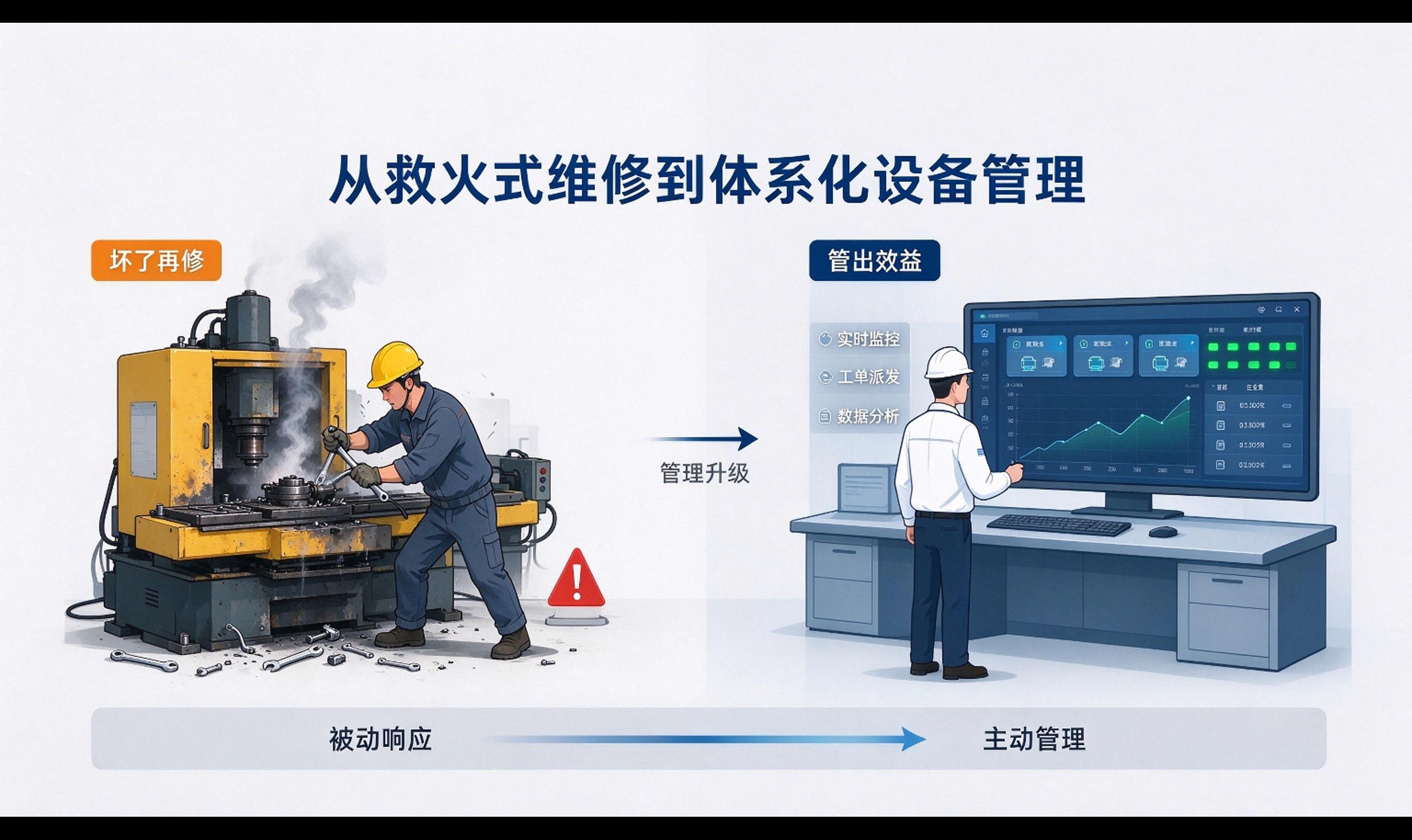 设备管理做了二十年，很多企业为什么还在&ldquo;救火&rdquo;？