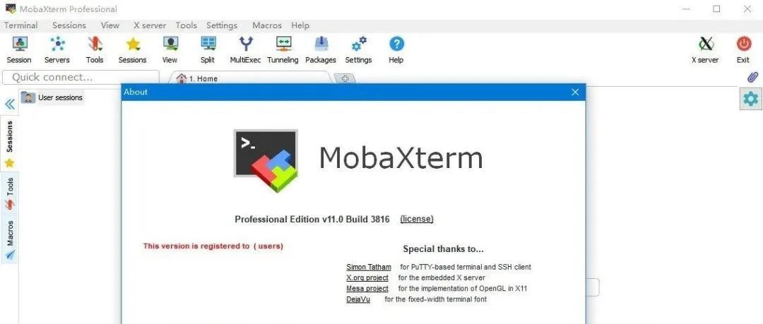 [工具软件] 远程工具MobaXterm