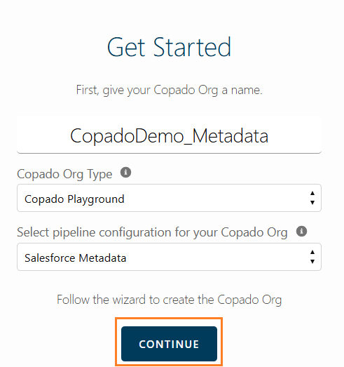 选择Salesforce Metadata