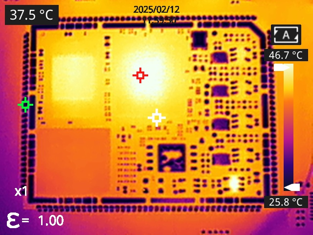 图 12 状态2（最高温度点为46.7℃）