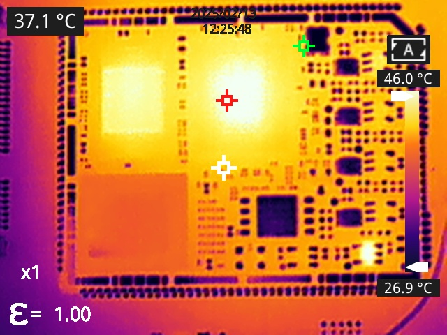 图 10 状态2（最高温度点为46.0℃）