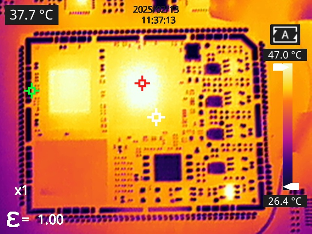 图 11 状态3（最高温度点为47.0℃）