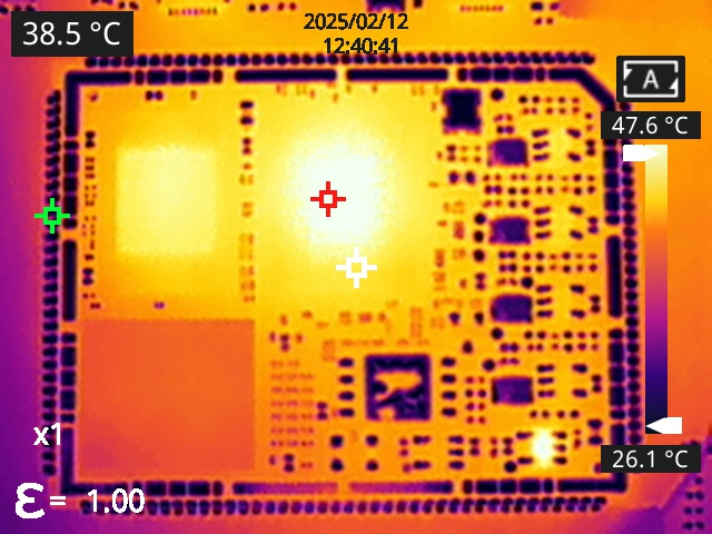 图 13 状态3（最高温度点为47.6℃）