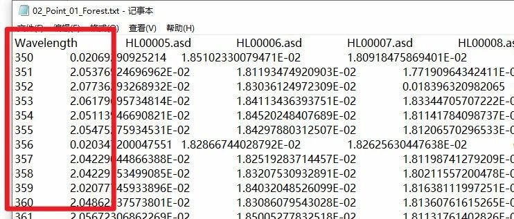 Python按要求提取多个txt文本的数据
