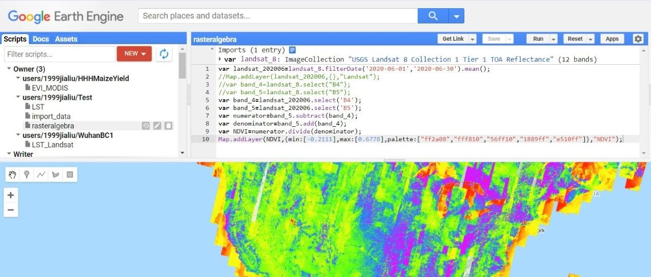 Google Earth Engine谷歌地球引擎地理坐标系、投影坐标系的变换与重投影