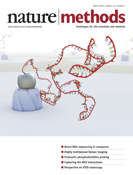 图1. Direct RNA Sequencing  | Nature Method封面技术 （2018年1月）