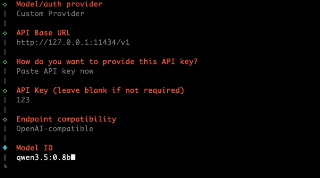 ID为模型的名字