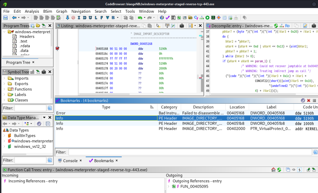 反编译效果如上