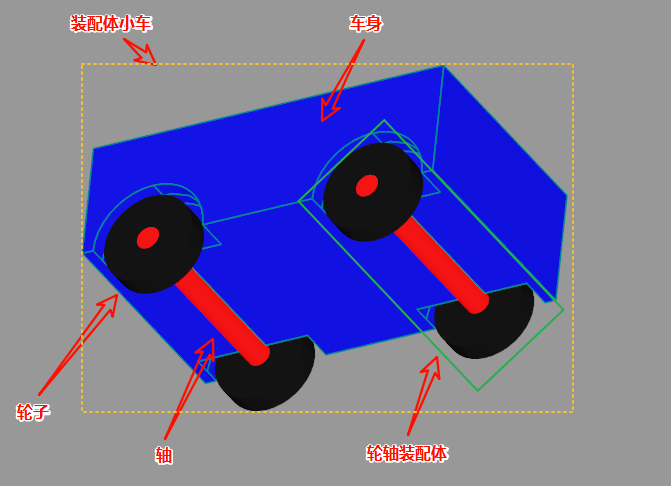 （web 3d cad sdk)在线三维CAD中创建一个装配体的方法