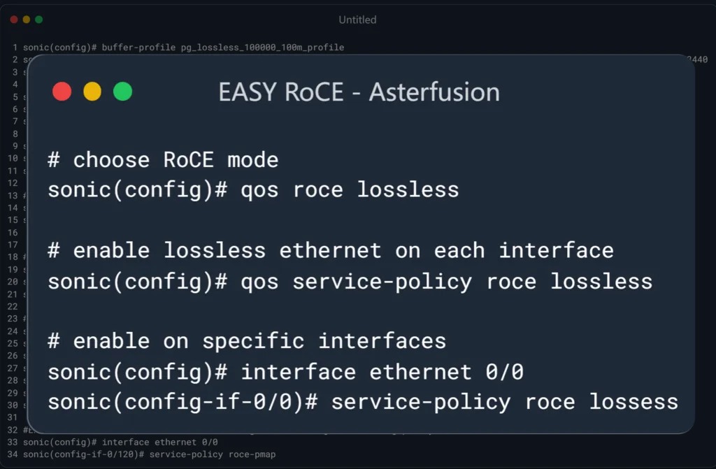 Easy RoCE：在SONiC交换机上一键启用无损以太网