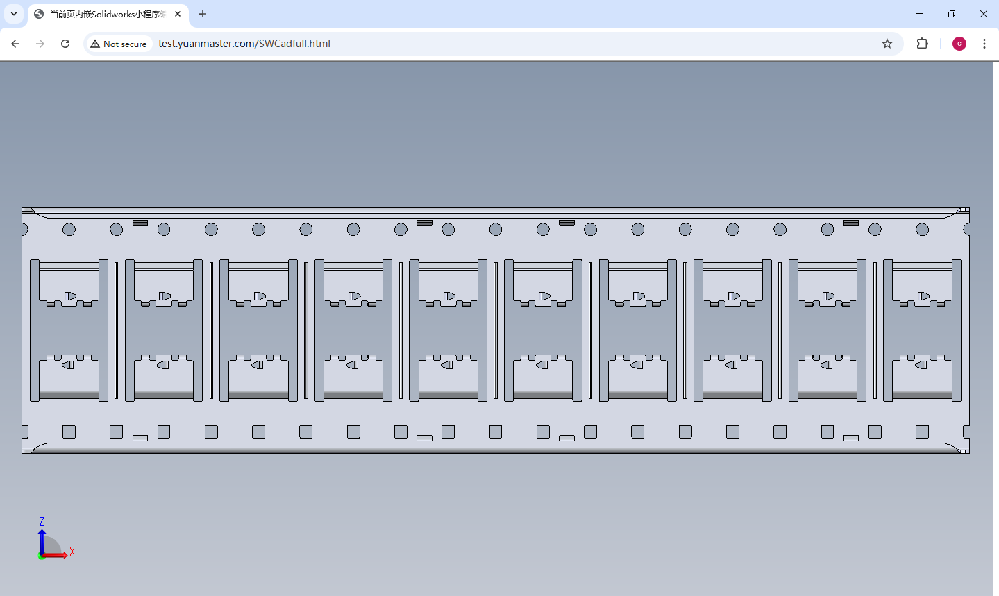 新版Chrome浏览器加载eDrawings 3D Viewer控件网页查看DWG、DXF