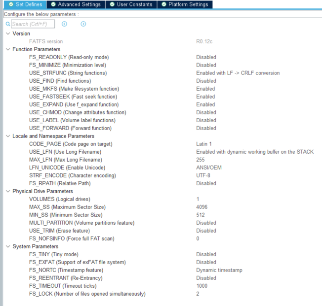 Stm32 sd fatfs fr not ready 