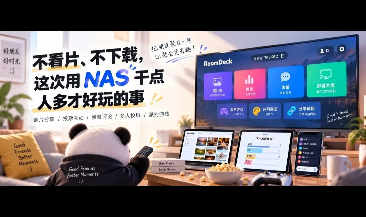 不看片、不下载，这次用NAS干点人多才好玩的事