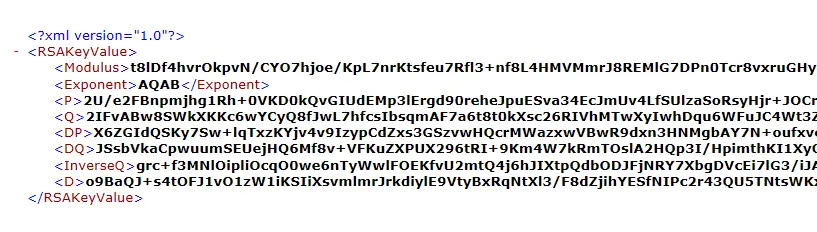 C# RSA 加密，解密