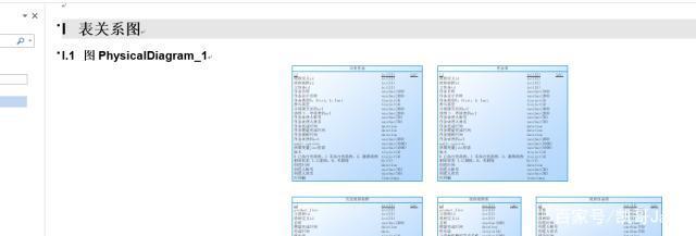 使用PowerDesigner16.5 逆向数据库 导出word文档_powerDesigner_36
