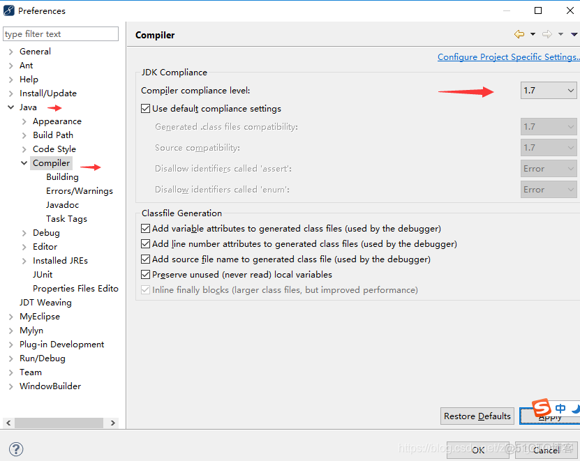 springboot问题Description Resource Path Location Type Java compiler level does not match the version o_spring boot问题_02