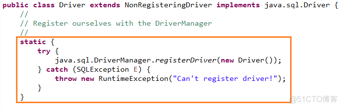 为什么不用DriverManager.registerDriver(driver)_反射