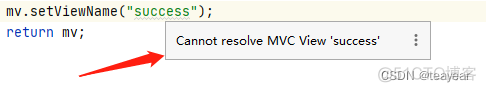 Cannot resolve MVC View解决方案_mvc_02