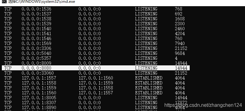 tomcat端口冲突解决 Address already in use: JVM_Bind :808_java