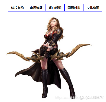 游戏TAB滚动效果_css