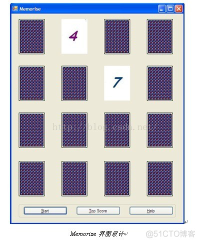 C#之四十五 扑克牌Memorize_c#