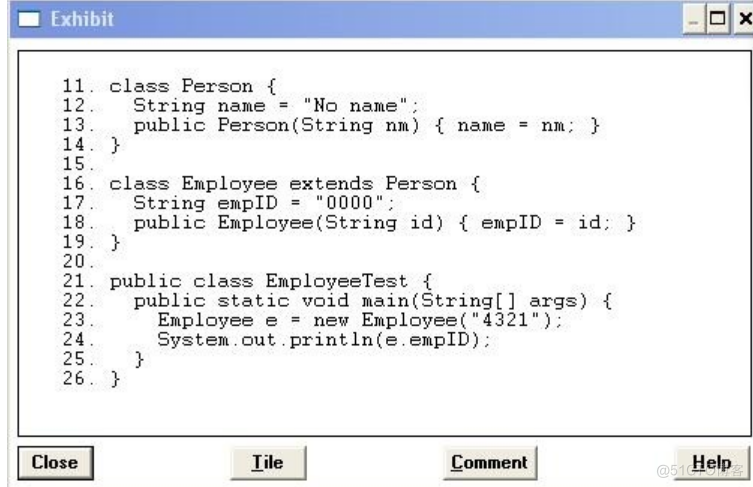 ocjp 考试题1_局部变量