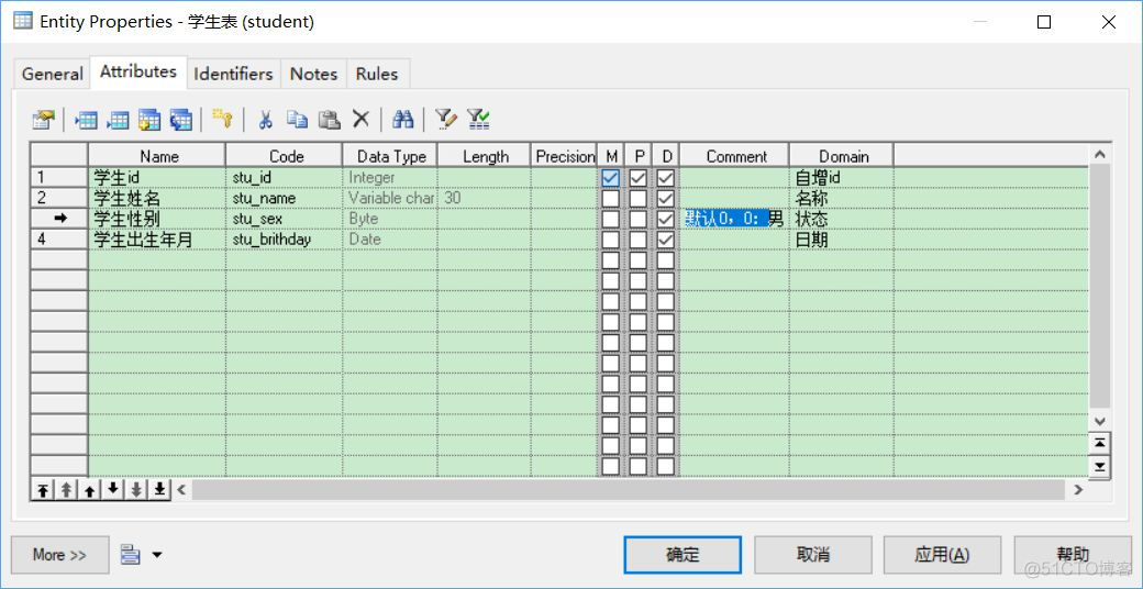 使用PowerDesigner做数据库设计（一）_业务建模_10