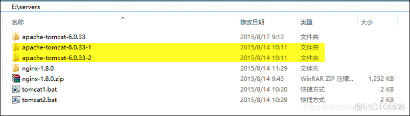Nginx+Tomcat windows环境下简单集群搭建_nginx_03