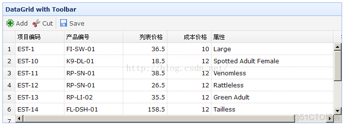 EasyUI数据表格之二_python