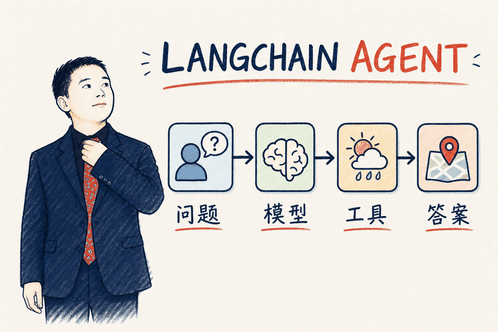 LangChain 最小 Agent 引导图
