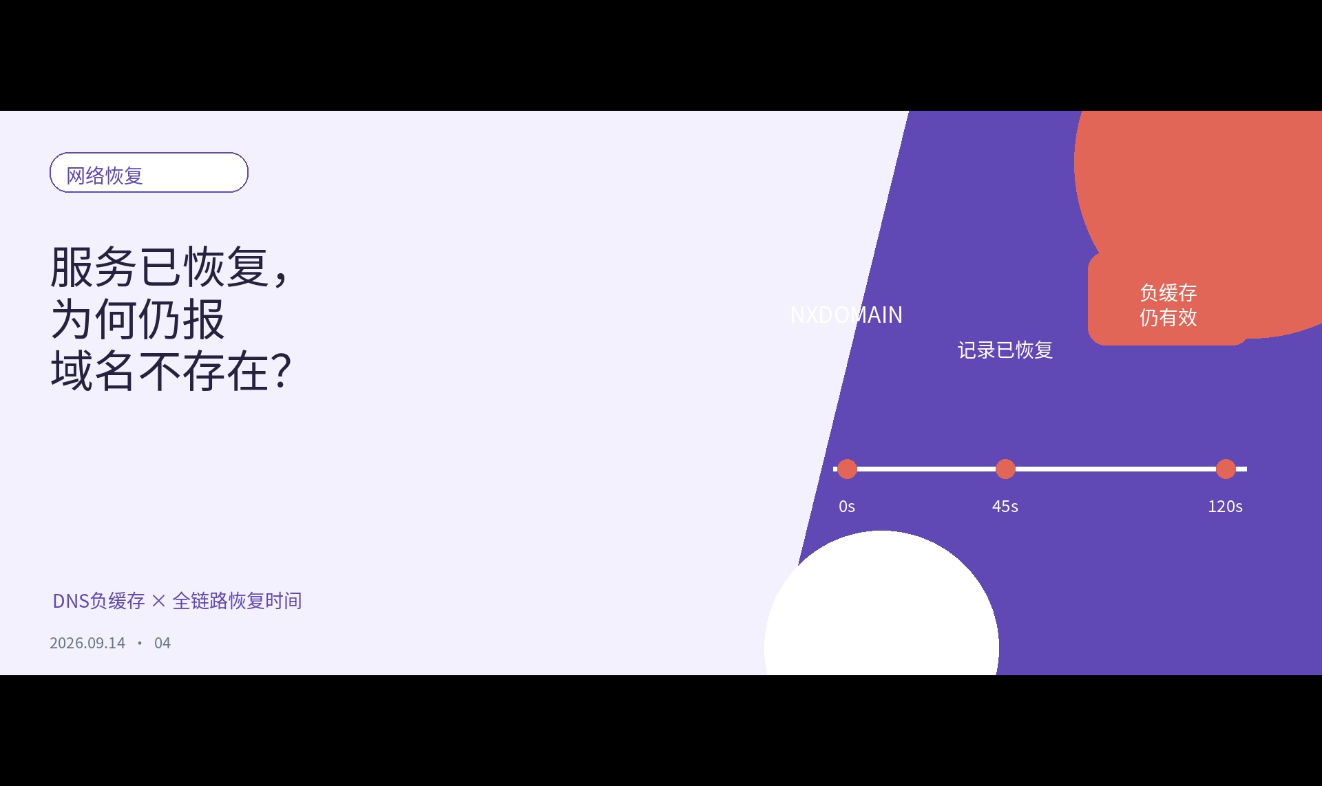 服务已经恢复，为什么客户端还在报&ldquo;域名不存在&rdquo;？