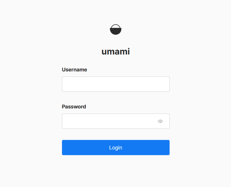 【docker】Umami | 小巧精美的网站流量统计应用
