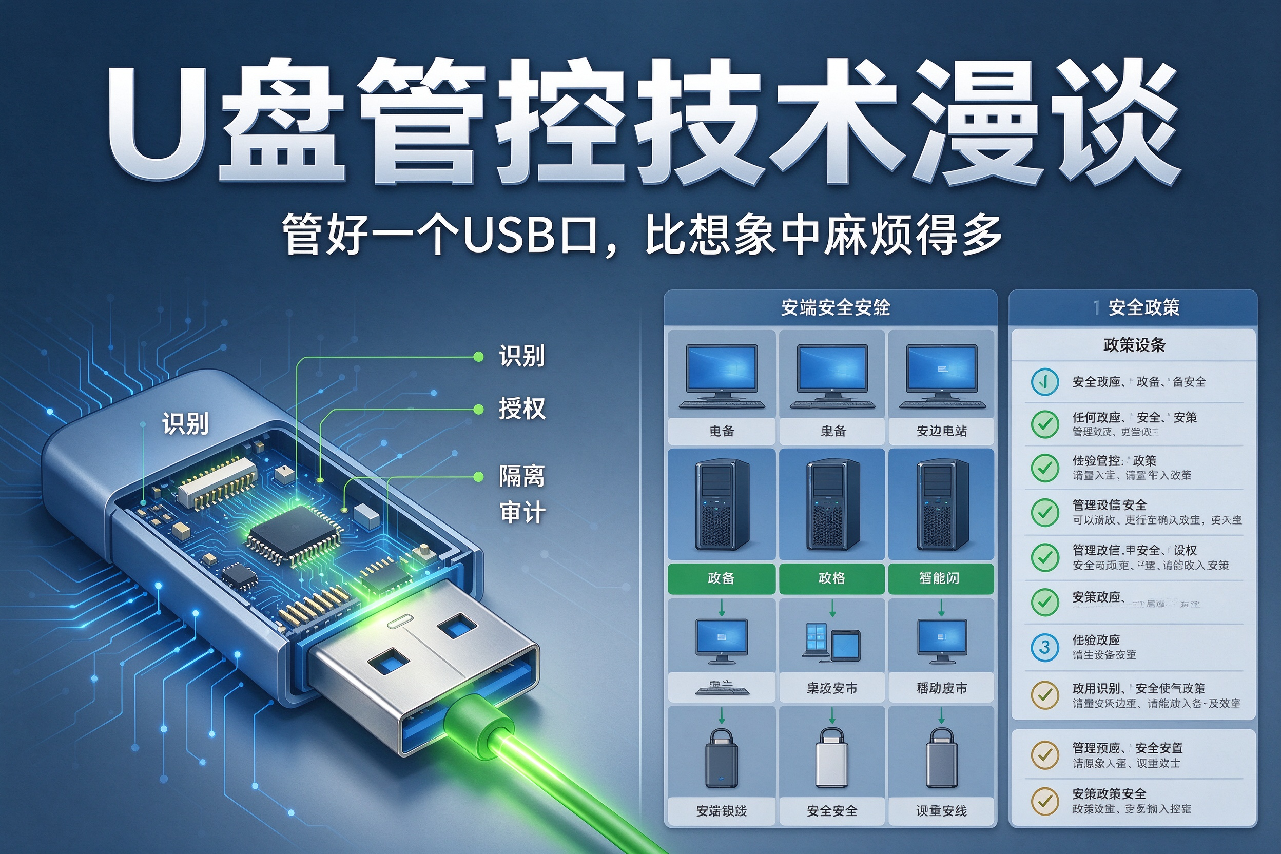 USB口攻防实战：企业U盘管控的技术落地与避坑指南