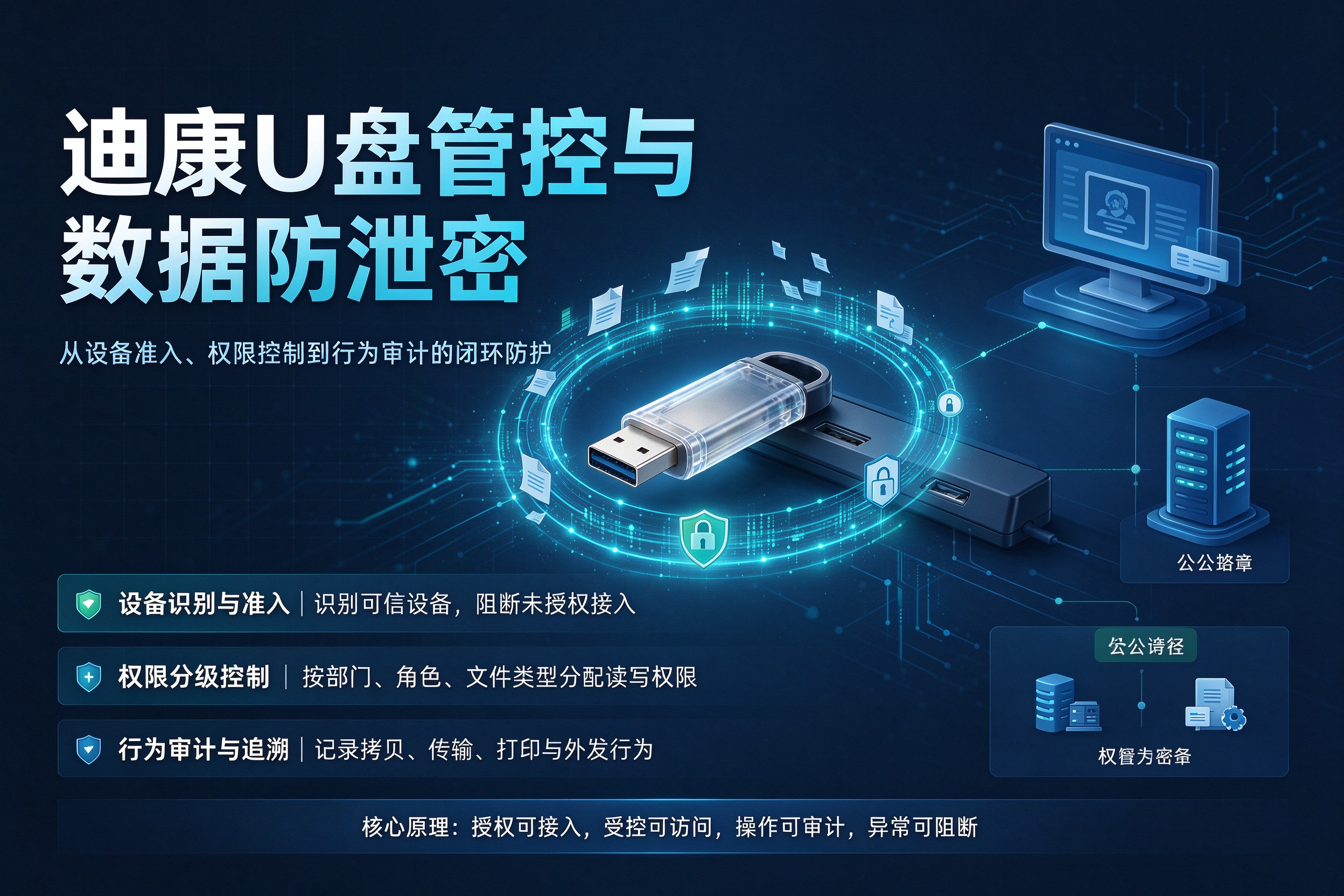 终端安全U盘管控与数据防泄密的实现原理