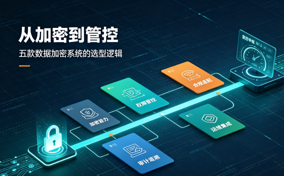 从加密到管控：五款数据加密系统的选型对比