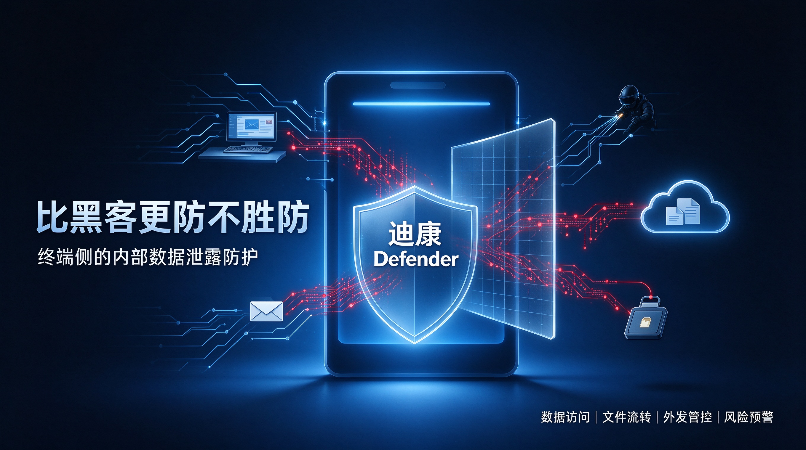 迪康Defender终端侧的内部数据泄露防护