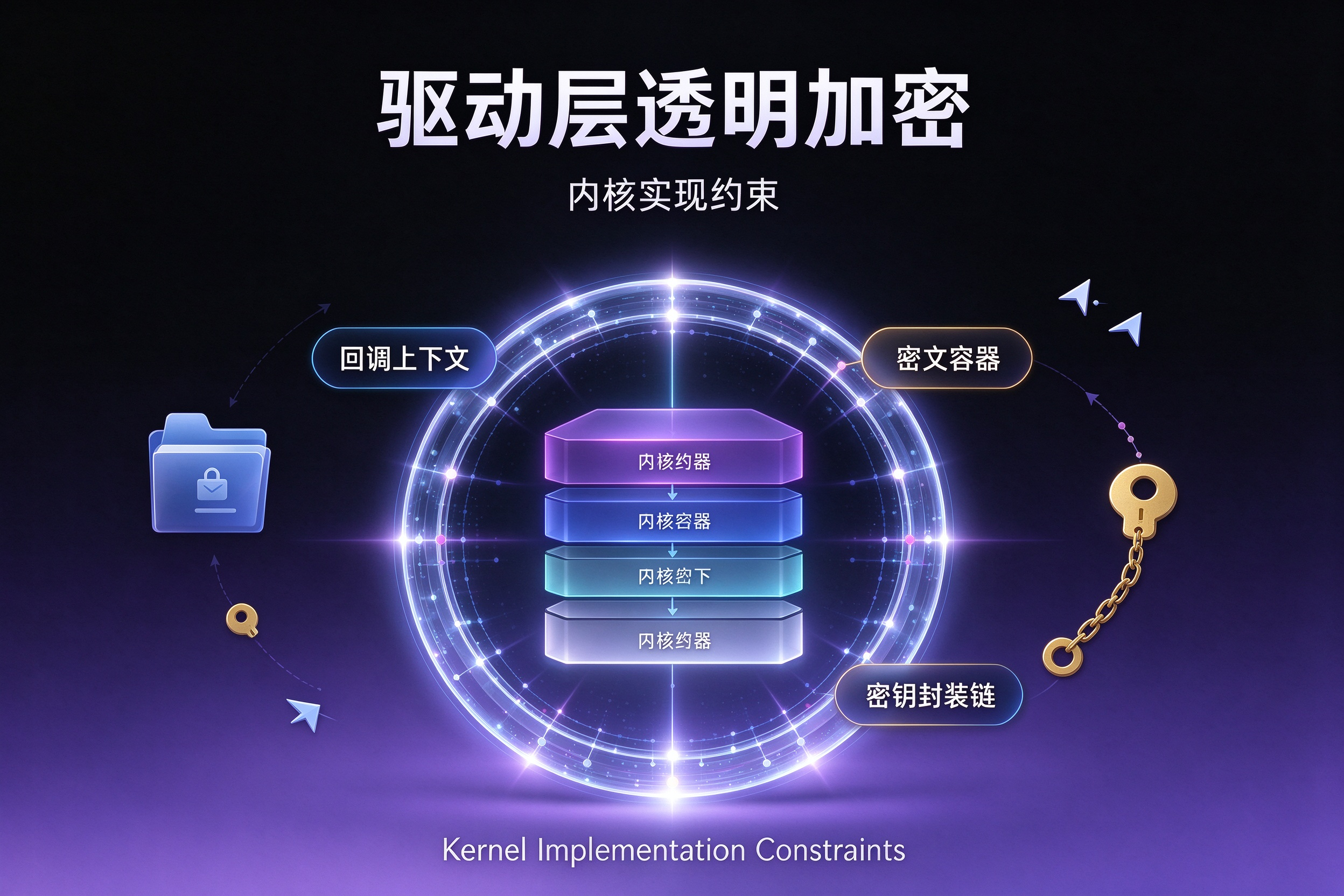 透明加密的工程约束：从IRP拦截到密钥封装的五个硬点