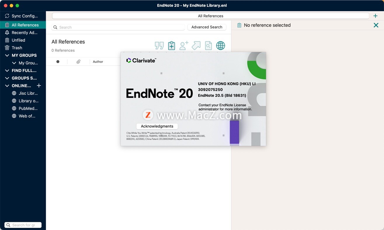 EndNote 20 for Mac(文献管理工具)-腾讯云开发者社区-腾讯云