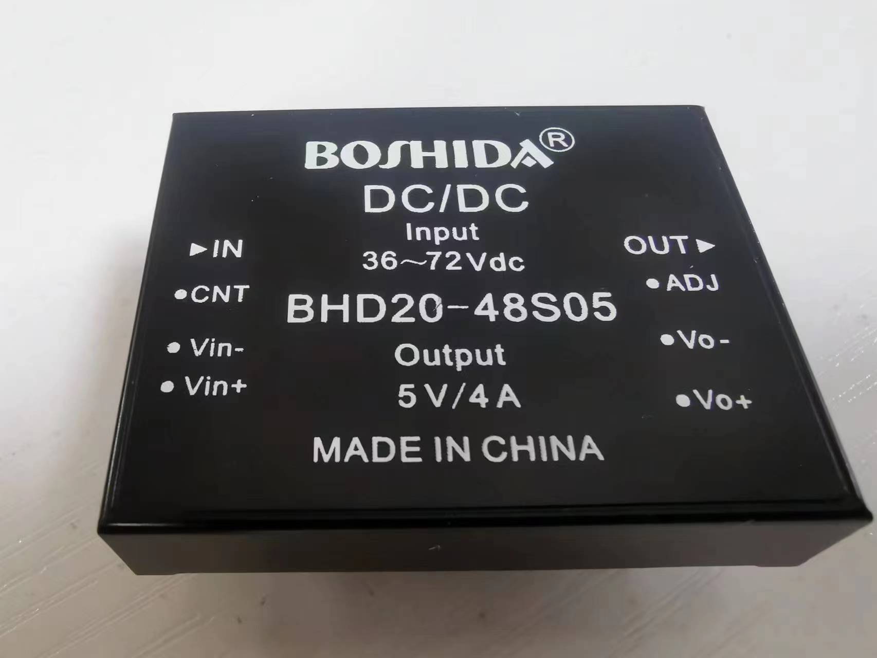 BOSHIDA 关于DC电源模块输入电压范围的问题