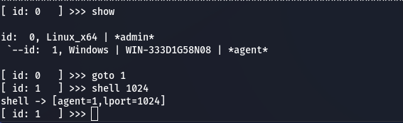 图1-8 shell反弹到本地1024端口