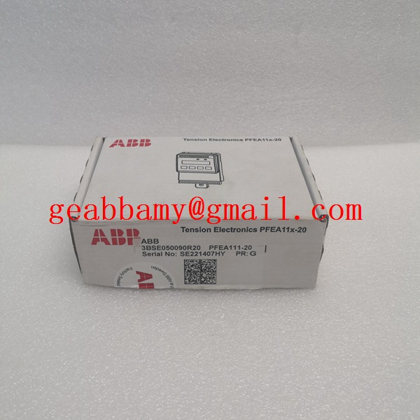 ABB 3BHE046836R0101 提供物联网解决方案