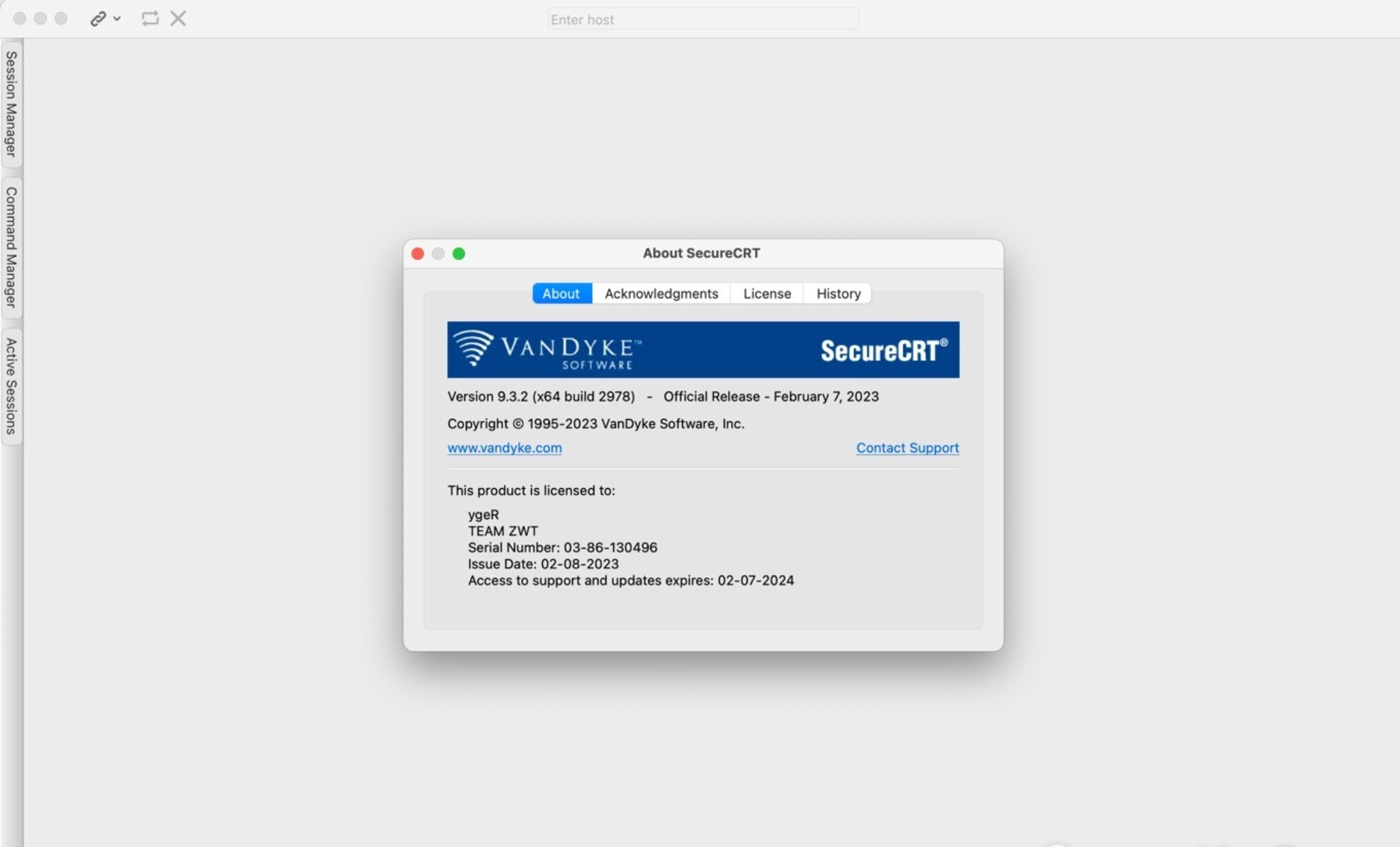 SecureCRT mac&win(专业终端SSH工具)