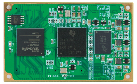 OMAP-L138+FPGA核心板 正面图